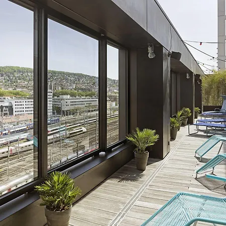 25hours Langstrasse Szálloda Zürich